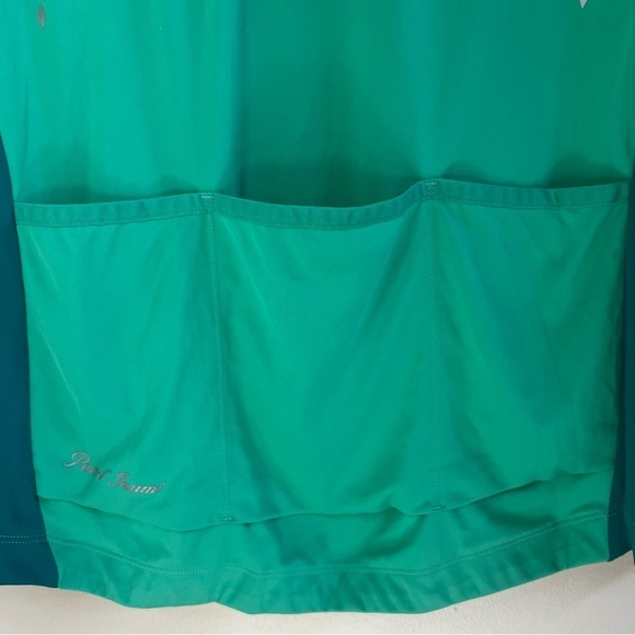 Pearl Izumi Size XL Women Elite Ride Symphony Cycling Zip Long Sleeve green - Picture 5 of 11